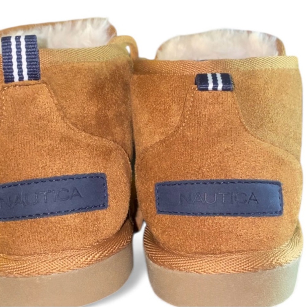 9TD Winter Boots Tan Suede Nautica - Picture 6 of 7